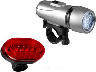 setti of two bicycle lights